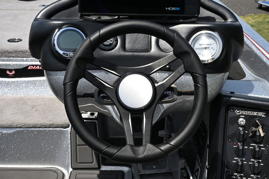 ステアリングホイールGussi Molinara Steering Brushedブラック 0113