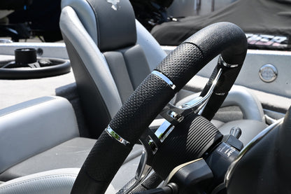 ステアリングホイール Gussi Verona Steering クロームスポーク 0126