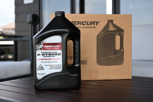 MERCURY マーキュリー プレミアムプラス2STオイル ステッカープレゼント 1ガロン3本1ケース